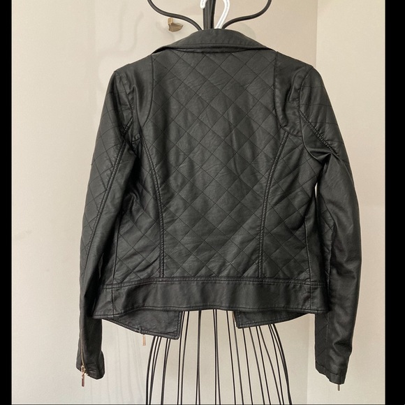 Faux leather jacket - Picture 3 of 5